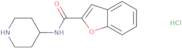 N-(Piperidin-4-yl)-1-benzofuran-2-carboxamide hydrochloride