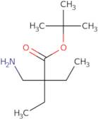 tert-Butyl 2-(aminomethyl)-2-ethylbutanoate