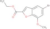 Ethyl 5-bromo-7-methoxy-1-benzofuran-2-carboxylate