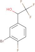 1-(3-Bromo-4-fluorophenyl)-2,2,2-trifluoroethan-1-ol