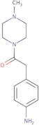 2-(4-Aminophenyl)-1-(4-methylpiperazin-1-yl)ethan-1-one