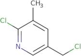 2-Chloro-5-(chloromethyl)-3-methylpyridine