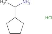(1-cyclopentylethyl)amine hydrochloride