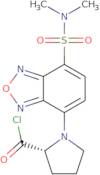 (R)-(+)-DBD-Pro-COCl [=(R)-(+)-4-(N,N-Dimethylaminosulfonyl)-7-(2-chloroformylpyrrolidin-1-yl)-2,1,3-benzoxadiazole] [HPLC Labeling Reagent for e.e. Determination]