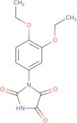 1-(3,4-Diethoxyphenyl)imidazolidine-2,4,5-trione