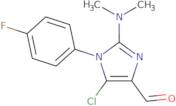 5-Chloro-2-(dimethylamino)-1-(4-fluorophenyl)-1H-imidazole-4-carbaldehyde