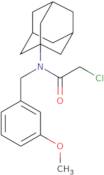 N-(Adamantan-1-yl)-2-chloro-N-[(3-methoxyphenyl)methyl]acetamide