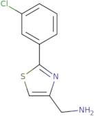 (2-(3-Chlorophenyl)thiazol-4-yl)methanamine