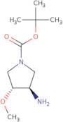 tert-Butyl (3R,4R)-3-amino-4-methoxypyrrolidine-1-carboxylate