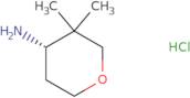 3,3-Dimethyloxan-4-amine hydrochloride