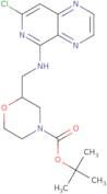 (R)-tert-Butyl 2-((7-chloropyrido[4,3-b]pyrazin-5-ylamino)methyl)morpholine-4-carboxylate