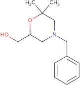 (S)-(4-Benzyl-6,6-dimethylmorpholin-2-yl)methanol