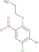 1-Bromo-2-chloro-4-nitro-5-propoxybenzene