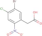 (5-Bromo-4-chloro-2-nitrophenyl)acetic acid