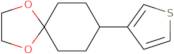 8-(Thiophen-3-yl)-1,4-dioxaspiro[4.5]decane