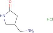 4-(aminomethyl)pyrrolidin-2-one hydrochloride