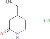 4-(aminomethyl)piperidin-2-one hydrochloride