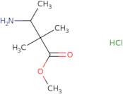 Methyl 3-amino-2,2-dimethylbutanoate hydrochloride