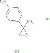 4-(1-Amino-cyclopropyl)-phenylamine dihydrochloride