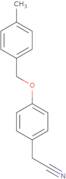 2-{4-[(4-Methylbenzyl)oxy]phenyl}acetonitrile