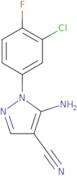 5-Amino-1-(3-chloro-4-fluorophenyl)-1H-pyrazole-4-carbonitrile