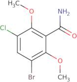 3-bromo-5-chloro-2,6-dimethoxybenzamide