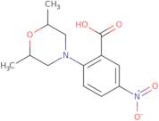 2-(2,6-Dimethylmorpholino)-5-nitrobenzoic acid