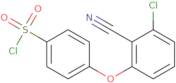 4-(3-Chloro-2-cyano-phenoxy)-benzenesulfonylchloride