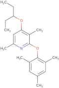 3,6-Dimethyl-4-pentan-3-yloxy-2-(2,4,6-trimethylphenoxy)pyridine