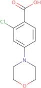 2-Chloro-4-morpholinobenzoic acid