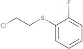 1-[(2-Chloroethyl)sulfanyl]-2-fluorobenzene