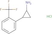 rac-(1R,2S)-2-[2-(Trifluoromethyl)phenyl]cyclopropan-1-amine hydrochloride