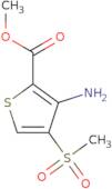 Methyl 3-amino-4-(methylsulfonyl)thiophene-2-carboxylate