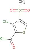 3-Chloro-4-(methylsulphonyl)thiophene-2-carbonylchloride