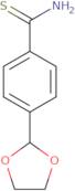 4-(1,3-Dioxolan-2-yl)benzene-1-carbothioamide