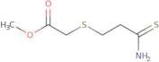 Methyl 2-[(3-amino-3-thioxopropyl)thio]acetate