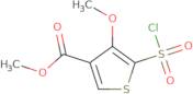 3-Methoxy-4-(methoxycarbonyl)thiophene-2-sulfonyl chloride