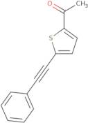 1-[5-(2-Phenylethynyl)thiophen-2-yl]ethan-1-one