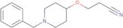 3-[(1-Benzylpiperidin-4-yl)oxy]propanenitrile