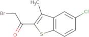 2-Bromo-1-(5-chloro-3-methyl-1-benzothien-2-yl)ethanone