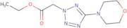 Ethyl [5-(morpholin-4-yl)tetrazol-2-yl]acetate