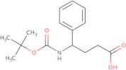 (4S)-4-[(tert-Butoxycarbonyl)amino]-4-phenylbutanoic acid