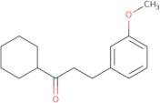 Cyclohexyl 2-(3-methoxyphenyl)ethyl ketone