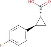 rel-(1R,2R)-2-(4-Fluorophenyl)cyclopropane-1-carboxylic acid