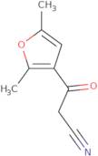 3-(2,5-Dimethyl-3-furyl)-3-oxopropanenitrile