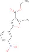 Ethyl 2-methyl-5-(3-nitrophenyl)-3-furoate