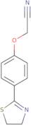 2-[4-(4,5-Dihydro-1,3-thiazol-2-yl)phenoxy]acetonitrile