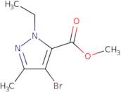 Methyl 4-bromo-1-ethyl-3-methyl-1H-pyrazole-5-carboxylate