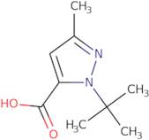 1-(tert-Butyl)-3-methyl-1H-pyrazole-5-carboxylic acid