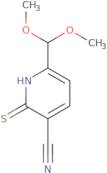 6-(Dimethoxymethyl)-2-sulfanylpyridine-3-carbonitrile